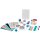 Maped Scrapbooking-Set weiß 50-teilig