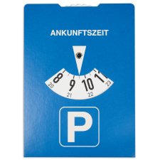 RNK Verlag Parkscheibe mit Ladescheibe Karton blau/grün nach StVO