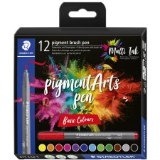 STAEDTLER Fasermaler pigment brush pen "Basic...