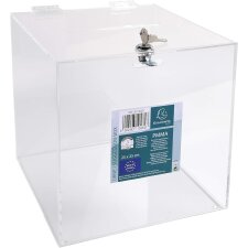 EXACOMPTA Aktionsbox aus Acryl abschließbar...