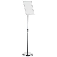 DURABLE Info-Bodenständer Aluminium-Klapprahmen DIN A3