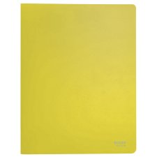LEITZ Sichtbuch Recycle A4 PP mit 20 Hüllen gelb