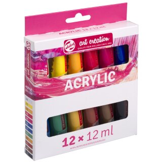 ROYAL TALENS Acrylfarbe Art Creation 12 ml 12er Set