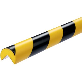 DURABLE Eckschutzprofil C25R Länge: 1 m schwarz/gelb rund