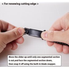 NT Cutter PMGH-EVO2 Aluminium-Gehäuse 12,3 mm schwarz