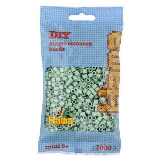 Hama Bügelperlen midi eucalyptus im Beutel 5,0 mm 1.000 Bügelperlen