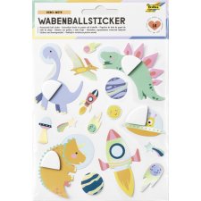 folia Wabenball-Sticker DINO-MITE 1 Stickerbogen 140 x...