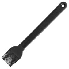 Gastro Max Silikonpinsel (B)45 mm schwarz flexible Borsten