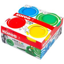 Kores Spielknete "Magic Clay" farbig sortiert...