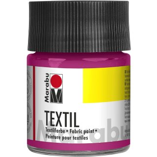 Marabu Stoffmalfarbe "Textil" magenta 50 ml