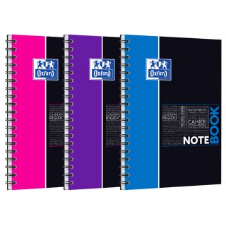 Oxford Studium Collegeblock "NOTEBOOK" B5 liniert 80 Blatt zufällige Farbe 1 Stk