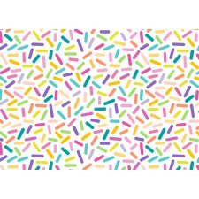 SUSY CARD Geschenkpapier "Sprinkles white" auf...