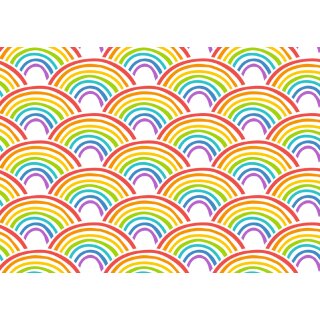 SUSY CARD Geschenkpapier "Regenbogenland" auf Rolle