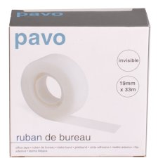pavo Klebefilm invisible Office 19 mm x 33 m