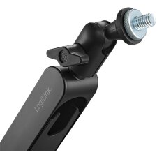 LogiLink Professioneller Boom-Mikrofonarm schwarz voll schwenkbar