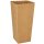 PAPSTAR Popcorn-Box Pappe "pure" eckig 1.300 ml 100 Stück