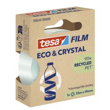 tesa Film ECO & CRYSTAL transparent 19 mm x 33 m