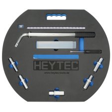 HEYTEC Radwechsel-Werkzeug-Satz bestückt 8-teilig schwarz/blau