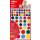 agipa APLI Kids Sticker "Rund" auf Bogen farbig sortiert 6 Blatt á 104 Sticker