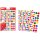 agipa APLI Kids Sticker "Rund" auf Bogen farbig sortiert 6 Blatt á 104 Sticker