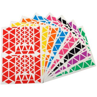 agipa APLI Kids Sticker "Dreieck" 18 Blatt á 120 Sticker