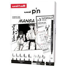 uni-ball Schreibgeräte uni pin MANGA Edition 9er Koffer