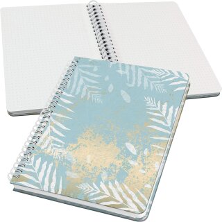 sigel Spiralbuch Jolie Inspire "Heavenly Leaves" DIN A5 120 Seiten