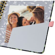 sigel BuJo Buchkalender Jolie "Glamorous Leaves"