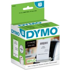 DYMO LabelWriter-Bonrolle 57 mm x 91 m weiß