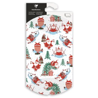 Clairefontaine Weihnachts-Geschenketui "Weihnachtsmann"