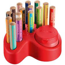 STABILO Multitalentstift woody 3 in 1 15er Tischset