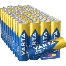 VARTA Alkaline Batterie Longlife Power Karton Mignon AA...