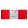 SUSY CARD Geschenkband "Doppelsatin" 40 mm x 3 m rot