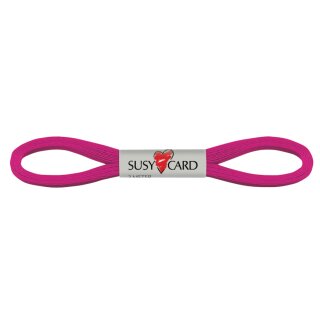 SUSY CARD Geschenkband "Easy" 6 mm x 3 m fuchsia