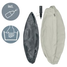 LEITZ Sitzball Ergo Active Durchmesser: 650 mm samtgrau