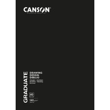 CANSON Skizzenbuch GRADUATE DRAWING 148 x 210 mm DIN A5...
