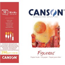 CANSON Zeichenpapierblock "Figueras" 380 x 460...