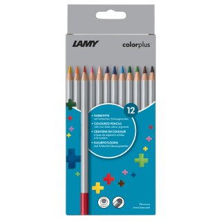 LAMY Dreikant-Buntstifte colorplus 12er Kartonetui