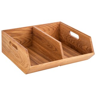APS Buffetbox 2 Fächer 350 x 310 x 125 mm eiche natur