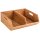 APS Buffetbox 2 Fächer 350 x 310 x 125 mm eiche natur