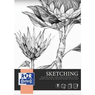 Oxford Art Skizzenblock "Sketching" DIN A3 120 g/qm 50 Blatt