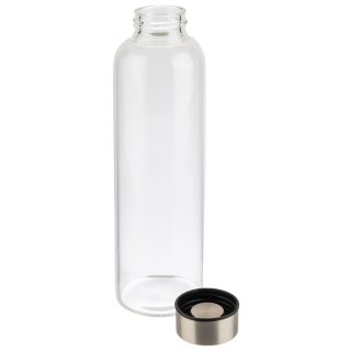 APS Trinkflasche aus Glas 0,55 Liter transparent