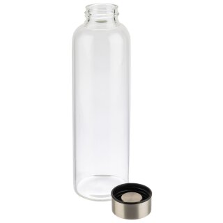 APS Trinkflasche aus Glas 1,00 Liter transparent