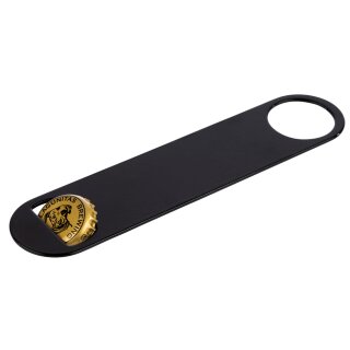 APS Kellner-Flaschenöffner Edelstahl schwarz
