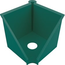 helit Zettelbox "the green cube line" grün