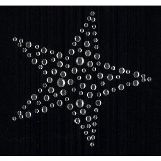 KLEIBER Strass-Applikation "Stern" 65 x 65 mm