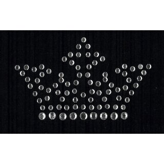 KLEIBER Strass-Applikation "Krone" 55 x 50 mm