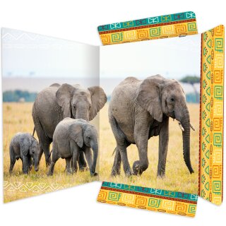 RNK Verlag Zeichnungsmappe "Elefant" DIN A3