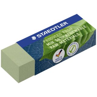 STAEDTLER Radierer 65 x 23 x 13 mm olivgrün
