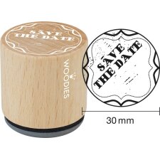 COLOP Motiv-Stempel Woodies "Save The date"